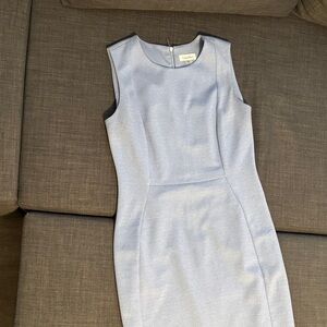 Calvin Klein Light Blue Midi Dress